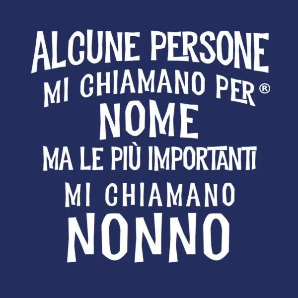 Alcune Persone Mi Chiamano per Nome ma Le più Importanti Mi Chiamano Nonno