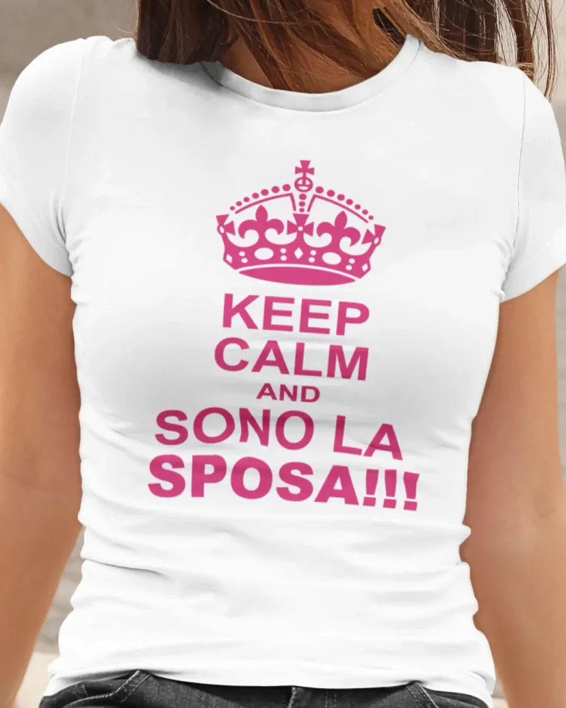 KEEP CALM sono la sposa