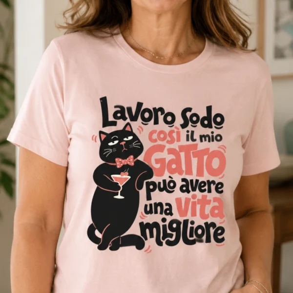 Lavoro sodo così il mio gatto può avere una vita migliore Lavoro sodo così il mio gatto può avere una vita migliore