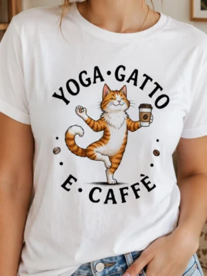 Yoga - Caffè - Gatto 108x1080