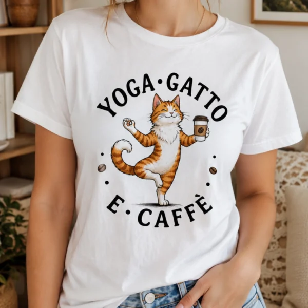 Yoga - Caffè - Gatto 108x1080