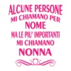 Alcune persone mi chiamano per nome ma le più importanti mi chiamano Nonna