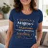 Maglietta Nonna – Solo le Migliori Mamme Vengono Promosse a Nonna